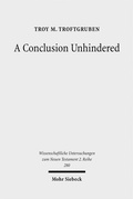 Cover: A Conclusion Unhindered - Mohr Siebeck
