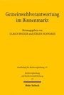 Cover: Gemeinwohlverantwortung im Binnenmarkt - Mohr Siebeck
