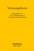 Abbildung von: Verfassungstheorie - Mohr Siebeck