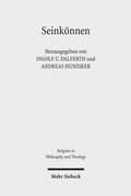Cover: Seink&ouml;nnen - Mohr Siebeck