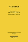 Cover: Marktmacht - Mohr Siebeck