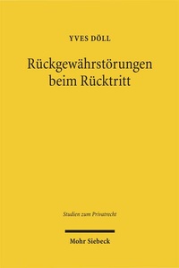Bild: Rückgewährstörungen beim Rücktritt - Mohr Siebeck