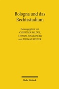Cover: Bologna und das Rechtsstudium - Mohr Siebeck