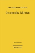 Cover: Gesammelte Schriften - Mohr Siebeck