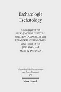 Abbildung von: Eschatologie - Eschatology - Mohr Siebeck