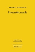 Abbildung von: Prozessökonomie - Mohr Siebeck