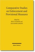 Cover: Comparative Studies on Enforcement and Provisional Measures - Mohr Siebeck