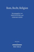 Cover: Rom, Recht, Religion - Mohr Siebeck
