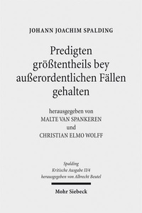 Enlarge image Cover: Kritische Ausgabe - Mohr Siebeck