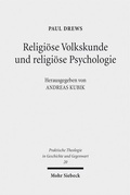 Cover: Religi&ouml;se Volkskunde und religi&ouml;se Psychologie - Mohr Siebeck