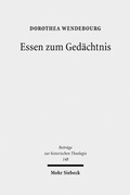 Cover: Essen zum Ged&auml;chtnis - Mohr Siebeck