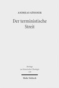 Cover: Der terministische Streit - Mohr Siebeck
