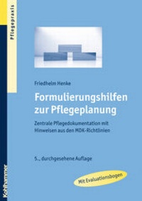 Abbildung von: Formulierungshilfen zur Pflegeplanung - Kohlhammer