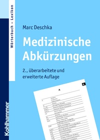 Abbildung von: Medizinische Abkürzungen - Kohlhammer