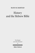 Cover: History and the Hebrew Bible - Mohr Siebeck
