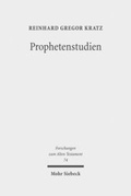 Cover: Prophetenstudien - Mohr Siebeck