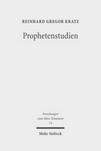 Enlarge image Cover: Prophetenstudien - Mohr Siebeck