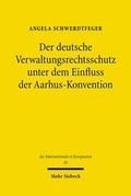 Abbildung von: Der deutsche Verwaltungsrechtsschutz unter dem Einfluss der Aarhus-Konvention - Mohr Siebeck