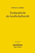 Bild: Treuhandrecht als Gesellschaftsrecht - Mohr Siebeck