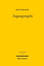Cover: Zugangsregeln - Mohr Siebeck