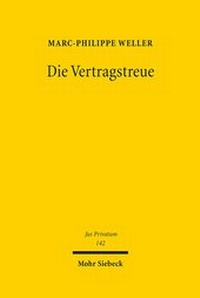 Bild: Die Vertragstreue - Mohr Siebeck