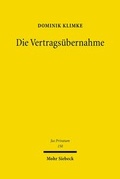 Bild: Die Vertragsuebernahme - Mohr Siebeck