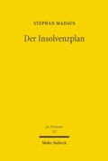Bild: Der Insolvenzplan - Mohr Siebeck