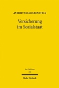Cover: Versicherung im Sozialstaat - Mohr Siebeck