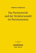 Cover: Das Parteienrecht und der Strukturwandel im Parteiensystem - Mohr Siebeck