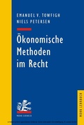 Cover: &Ouml;konomische Methoden im Recht - Mohr Siebeck