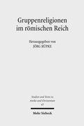 Abbildung von: Gruppenreligionen im roemischen Reich - Mohr Siebeck