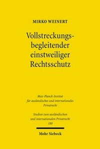 Abbildung von: Vollstreckungsbegleitender einstweiliger Rechtsschutz - Mohr Siebeck