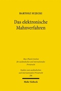 Cover: Das elektronische Mahnverfahren - Mohr Siebeck