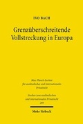 Abbildung von: Grenzueberschreitende Vollstreckung in Europa - Mohr Siebeck