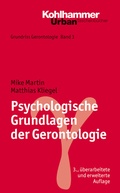 Cover: Psychologische Grundlagen der Gerontologie - Kohlhammer