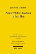 Cover: Zivilrechtskodifikation in Brasilien - Mohr Siebeck