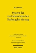 Bild: System der vorteilsorientierten Haftung im Vertrag - Mohr Siebeck
