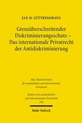 Abbildung von: Grenzueberschreitender Diskriminierungsschutz - Das internationale Privatrecht der Antidiskriminierung - Mohr Siebeck