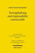 Bild: Vertragshaftung und responsabilite contractuelle - Mohr Siebeck