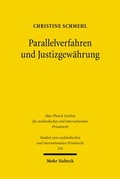 Abbildung von: Parallelverfahren und Justizgewaehrung - Mohr Siebeck