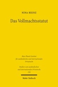 Abbildung von: Das Vollmachtsstatut - Mohr Siebeck