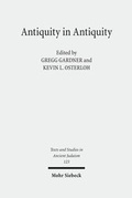 Abbildung von: Antiquity in Antiquity - Mohr Siebeck