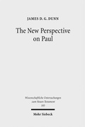 Cover: The New Perspective on Paul - Mohr Siebeck