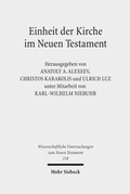 Abbildung von: Einheit der Kirche im Neuen Testament - Mohr Siebeck