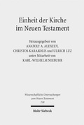 Cover: Einheit der Kirche im Neuen Testament - Mohr Siebeck
