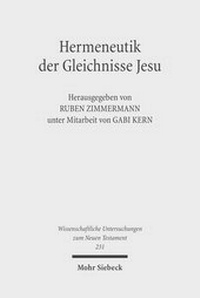 Abbildung von: Hermeneutik der Gleichnisse Jesu - Mohr Siebeck