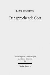 Abbildung von: Der sprechende Gott - Mohr Siebeck