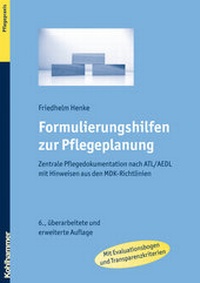 Abbildung von: Formulierungshilfen zur Pflegeplanung - Kohlhammer