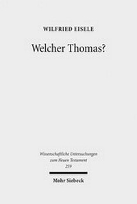 Abbildung von: Welcher Thomas? - Mohr Siebeck