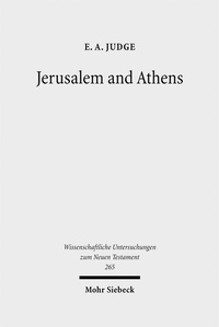 Enlarge image Cover: Jerusalem and Athens - Mohr Siebeck